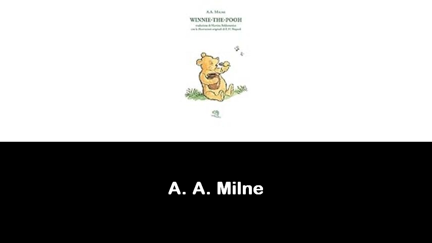 libri di A. A. Milne