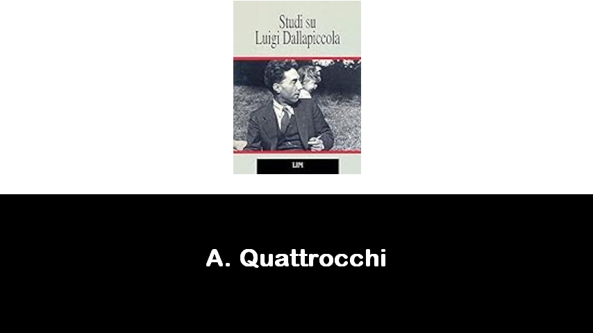 libri di A. Quattrocchi