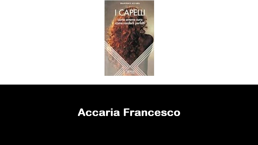 libri di Accaria Francesco