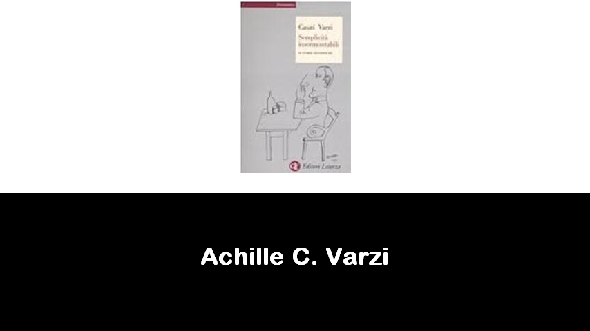 libri di Achille C. Varzi
