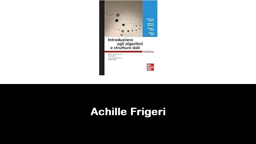 libri di Achille Frigeri