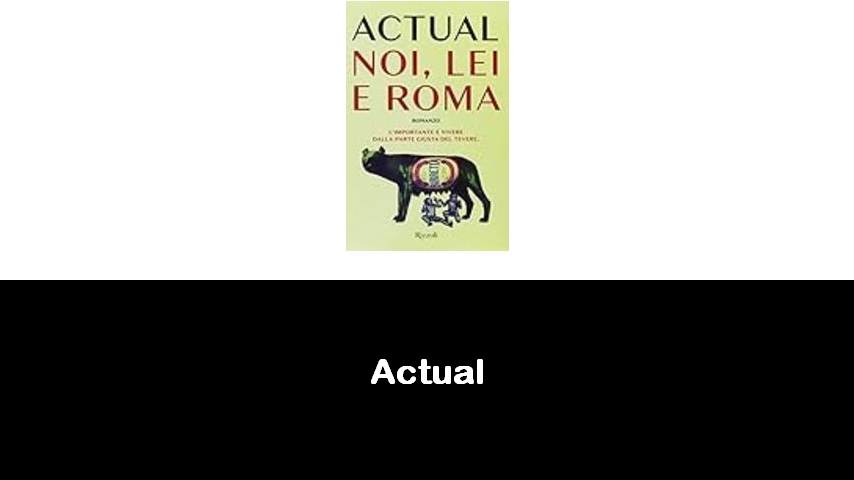 libri di Actual