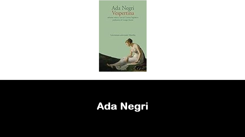 libri di Ada Negri