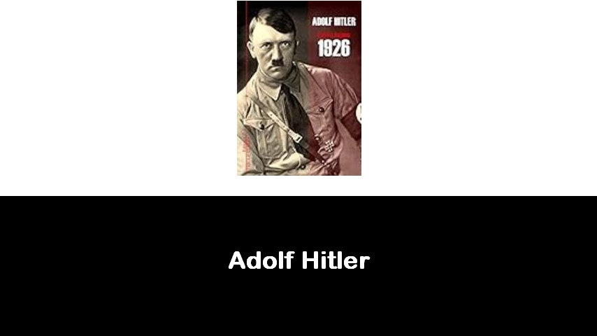 libri di Adolf Hitler