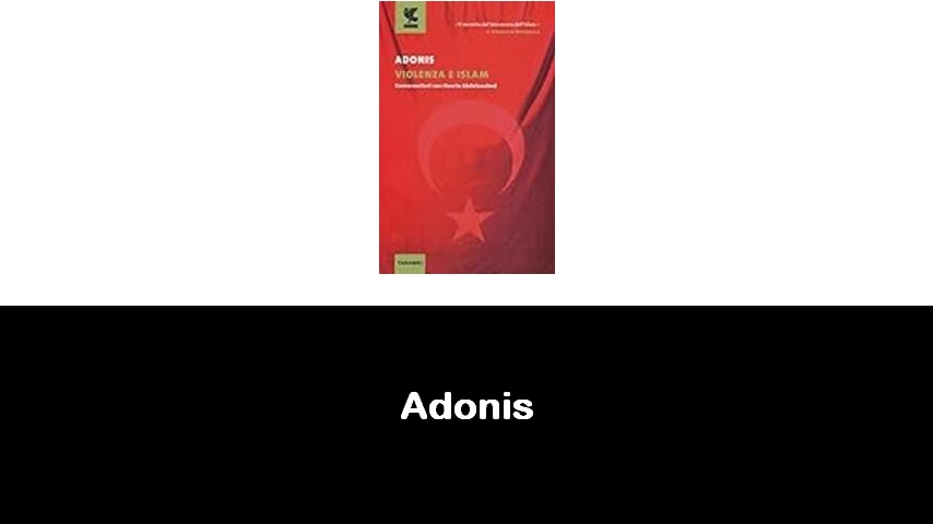 libri di Adonis