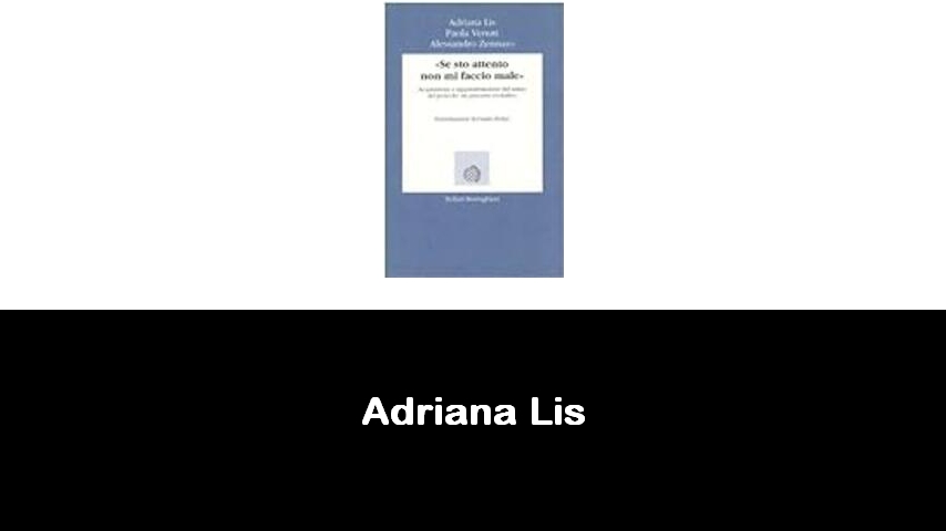 libri di Adriana Lis