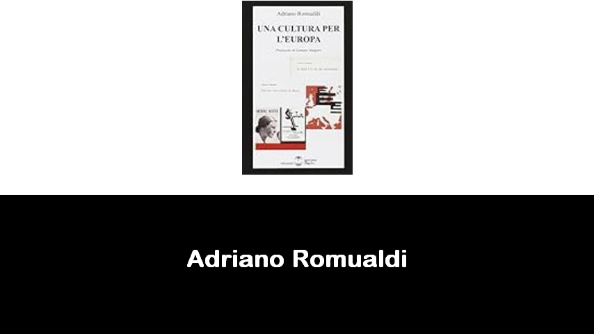 libri di Adriano Romualdi