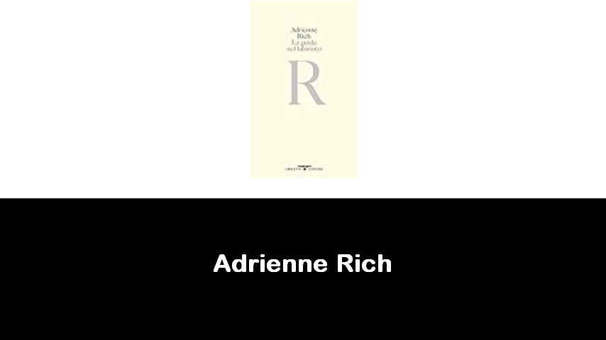 libri di Adrienne Rich