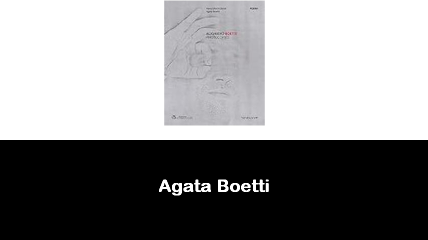 libri di Agata Boetti