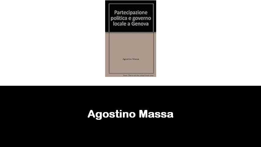 libri di Agostino Massa