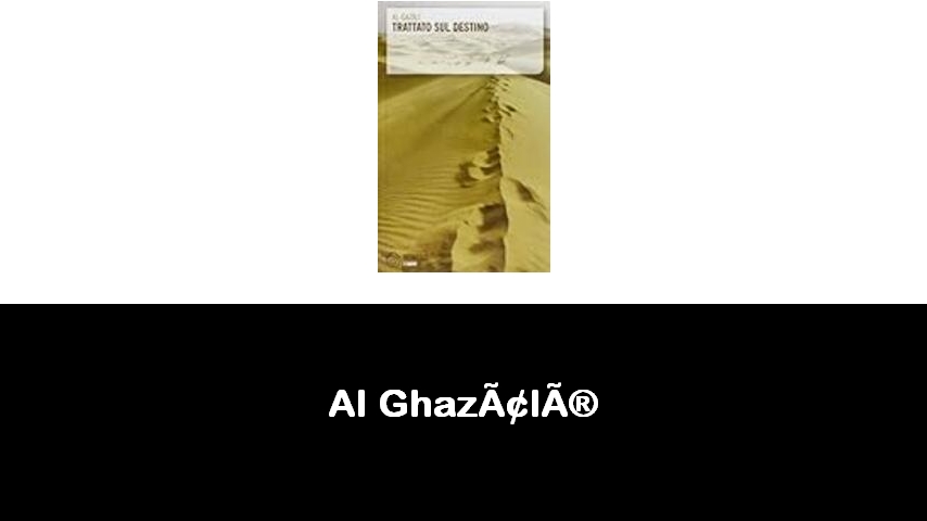 libri di Al Ghazâlî