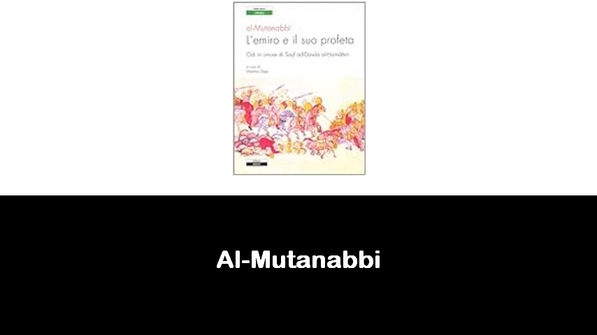 libri di Al-Mutanabbi