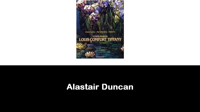 libri di Alastair Duncan