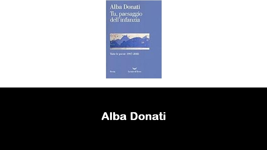 libri di Alba Donati