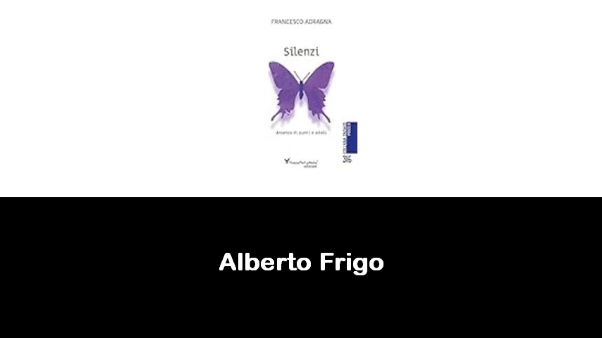 libri di Alberto Frigo