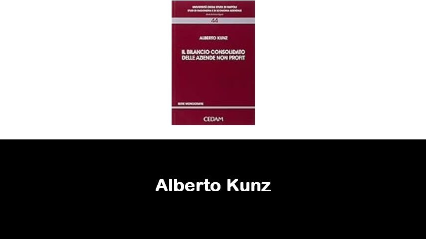 libri di Alberto Kunz