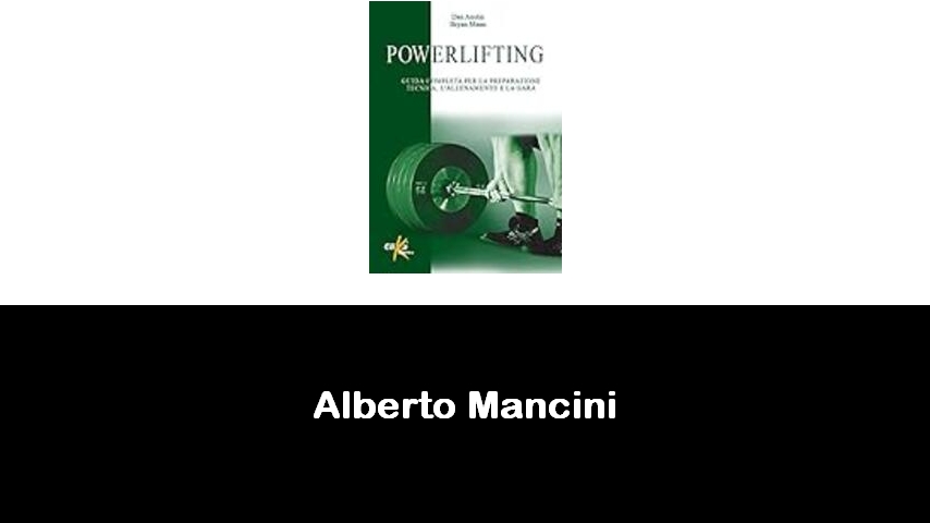 libri di Alberto Mancini