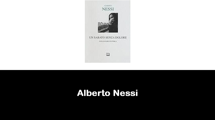 libri di Alberto Nessi