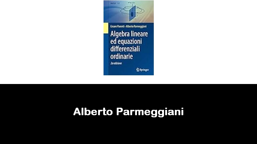 libri di Alberto Parmeggiani