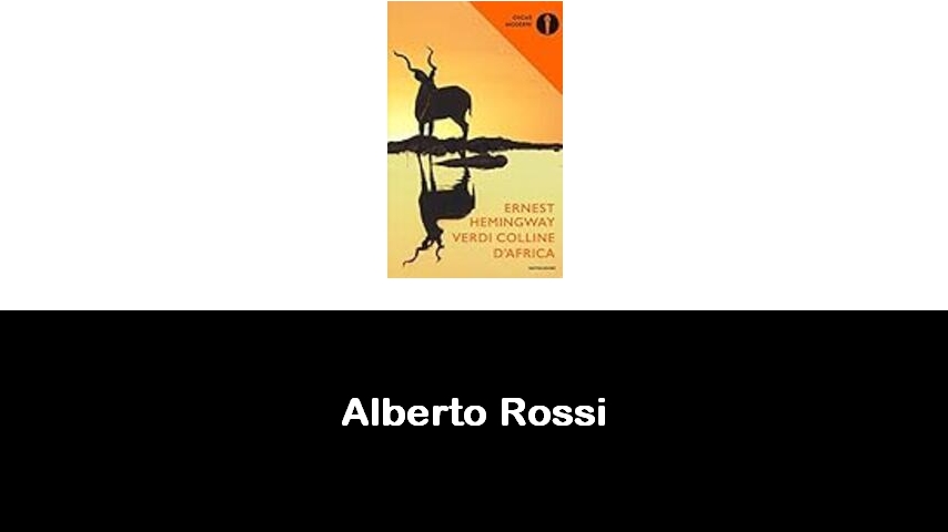 libri di Alberto Rossi