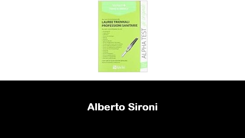 libri di Alberto Sironi