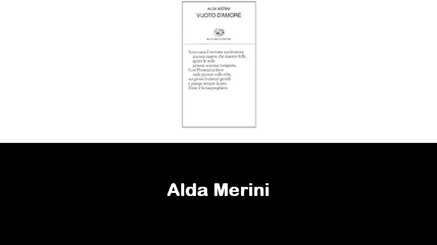 libri di Alda Merini