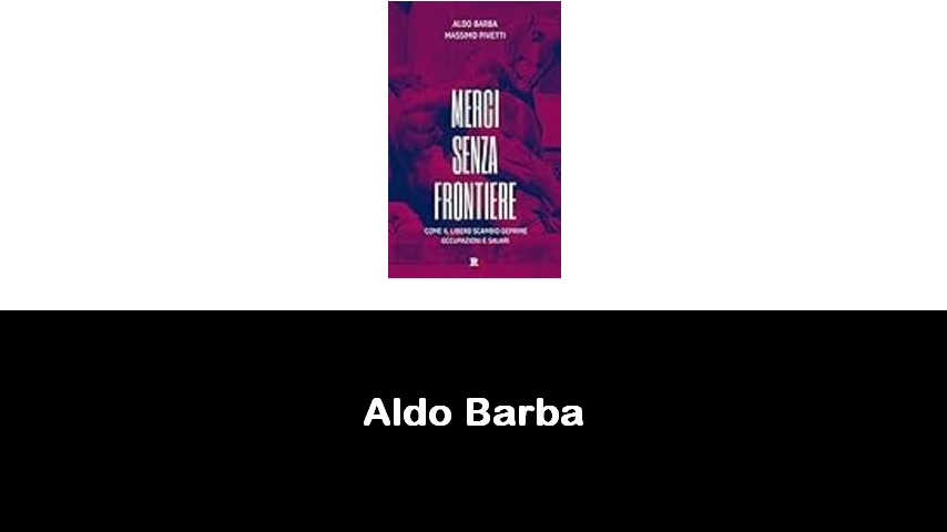 libri di Aldo Barba