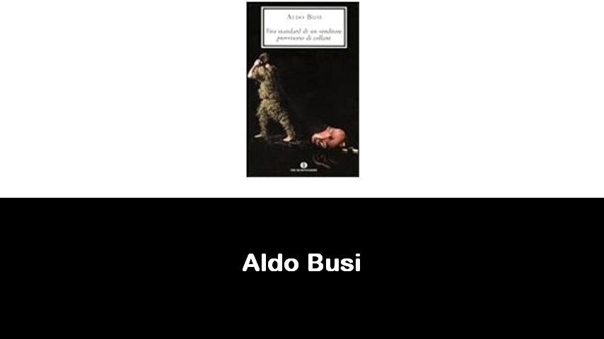 libri di Aldo Busi