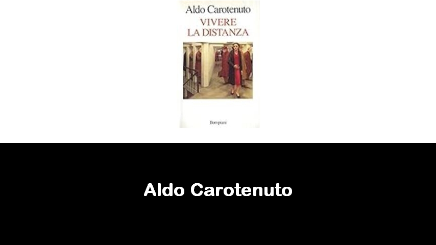 libri di Aldo Carotenuto