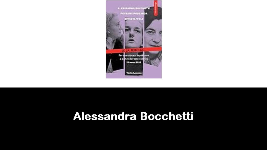 libri di Alessandra Bocchetti