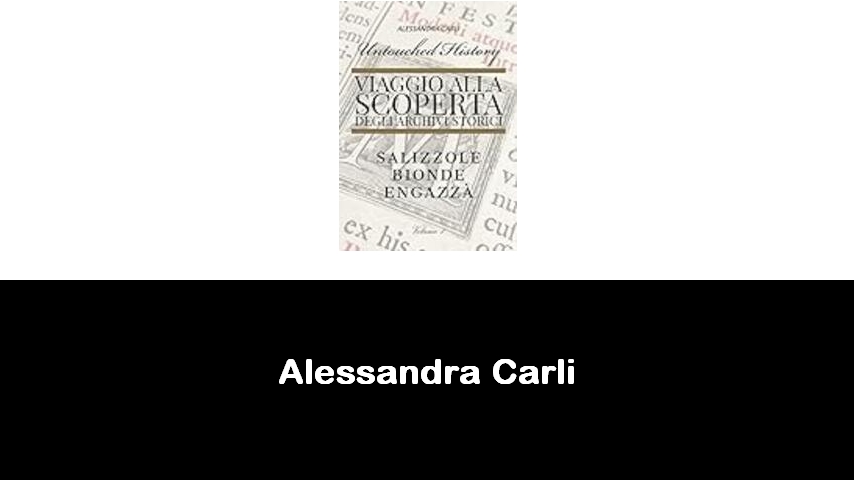 libri di Alessandra Carli