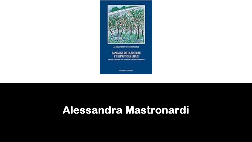 libri di Alessandra Mastronardi