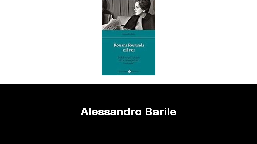 libri di Alessandro Barile