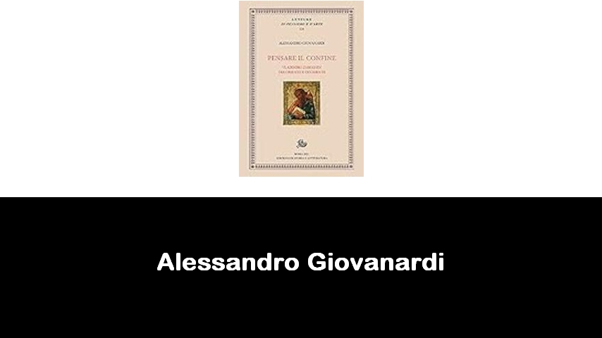 libri di Alessandro Giovanardi