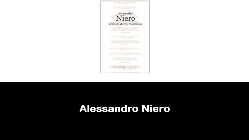 libri di Alessandro Niero