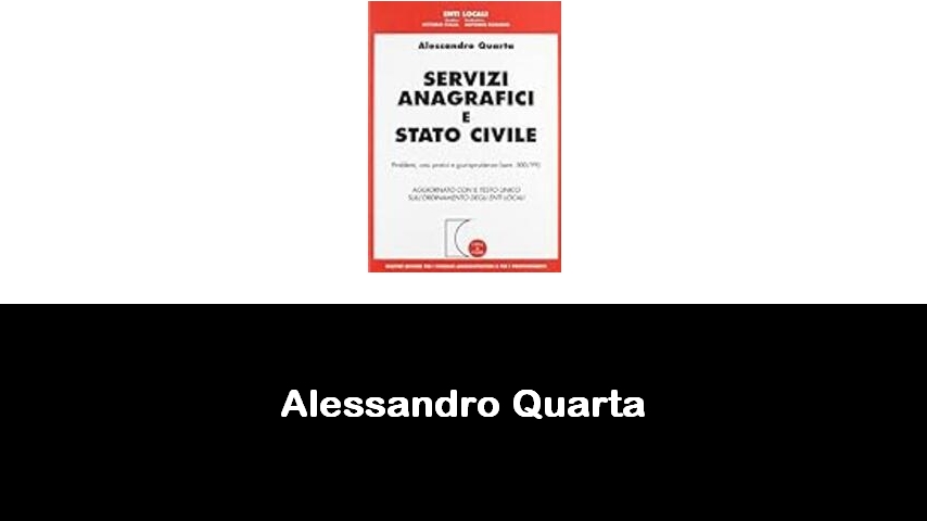 libri di Alessandro Quarta