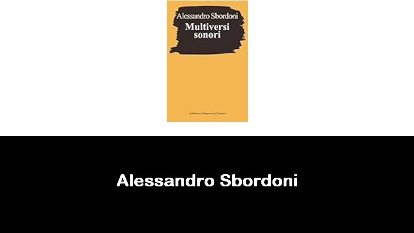 libri di Alessandro Sbordoni