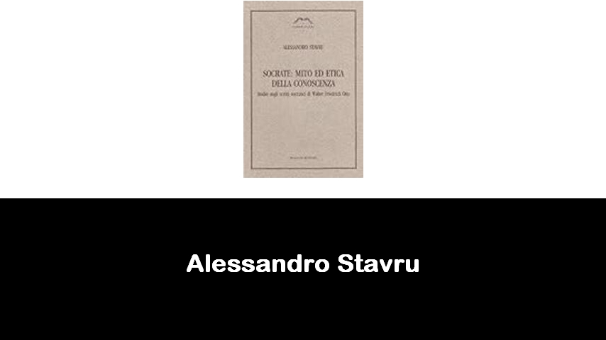 libri di Alessandro Stavru