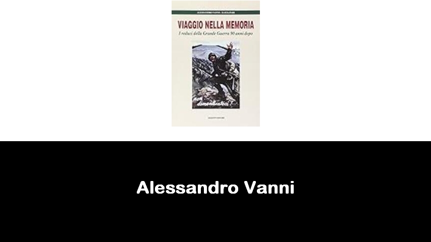 libri di Alessandro Vanni