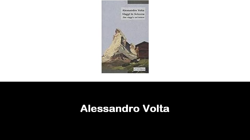 libri di Alessandro Volta