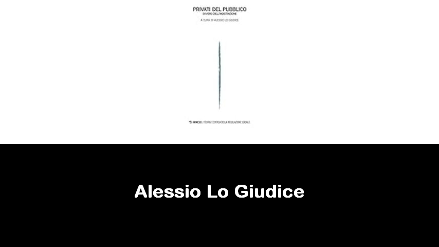 libri di Alessio Lo Giudice