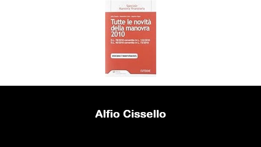 libri di Alfio Cissello