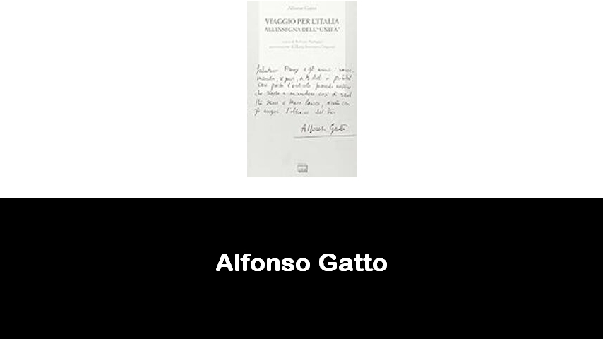 libri di Alfonso Gatto