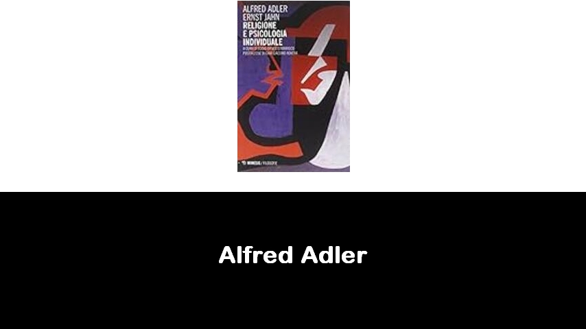 libri di Alfred Adler