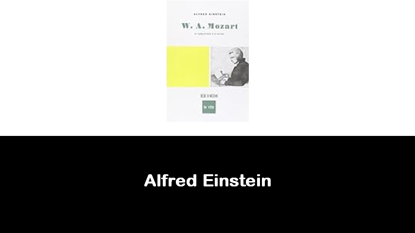 libri di Alfred Einstein