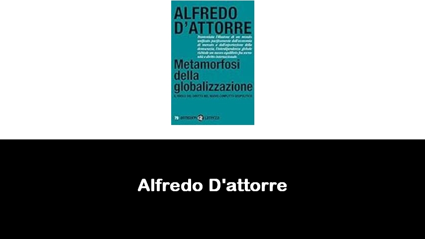 libri di Alfredo D'attorre