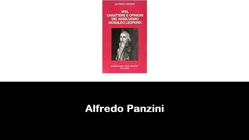 libri di Alfredo Panzini