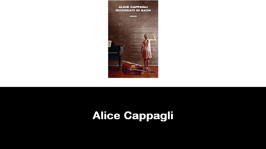 libri di Alice Cappagli