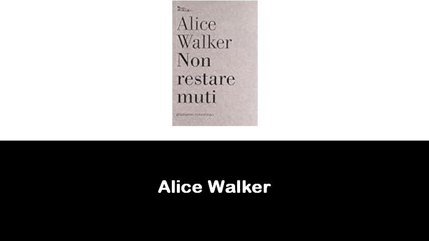 libri di Alice Walker