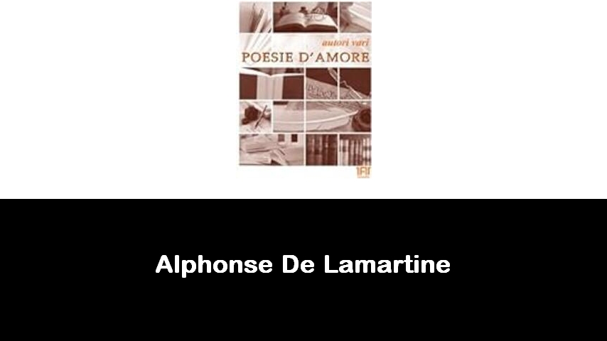 libri di Alphonse De Lamartine